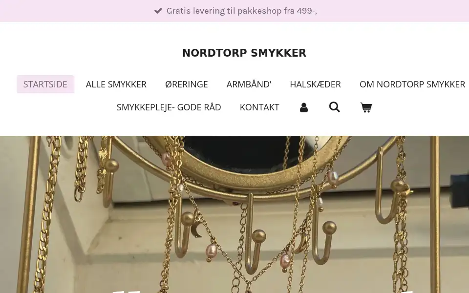 Screenshot of nordtorpsmykker.dk