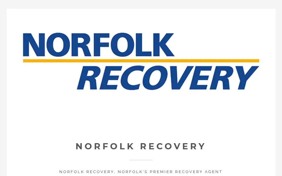 Screenshot of norfolkrecovery.com