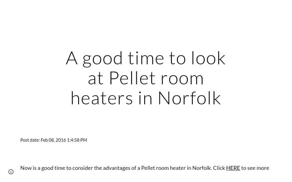 Screenshot of norfolkwoodburners.com