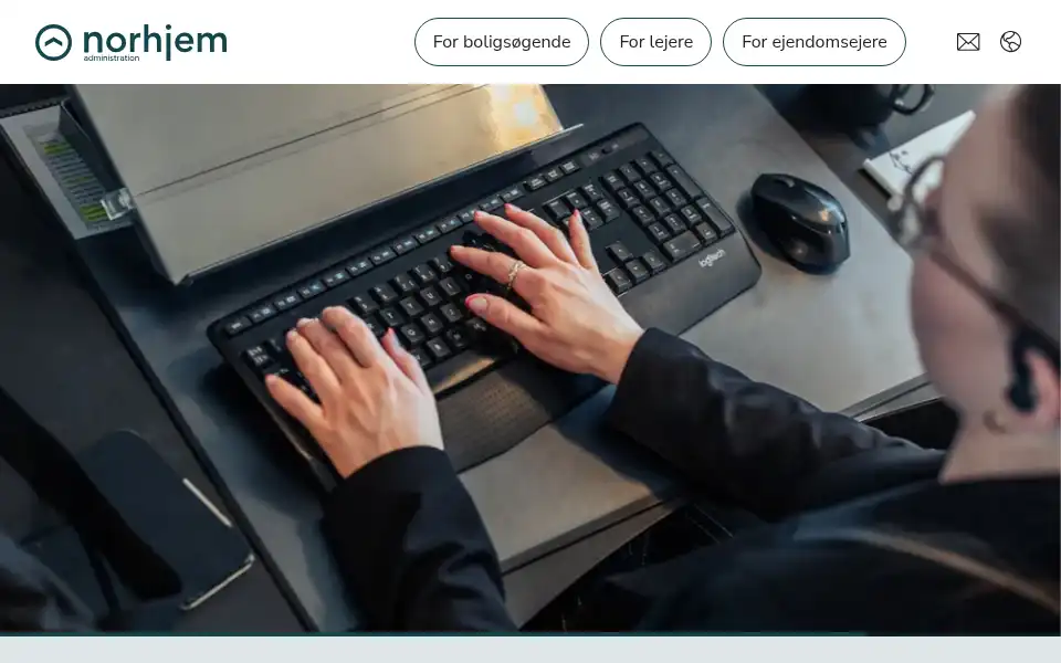 Screenshot of norhjem.dk