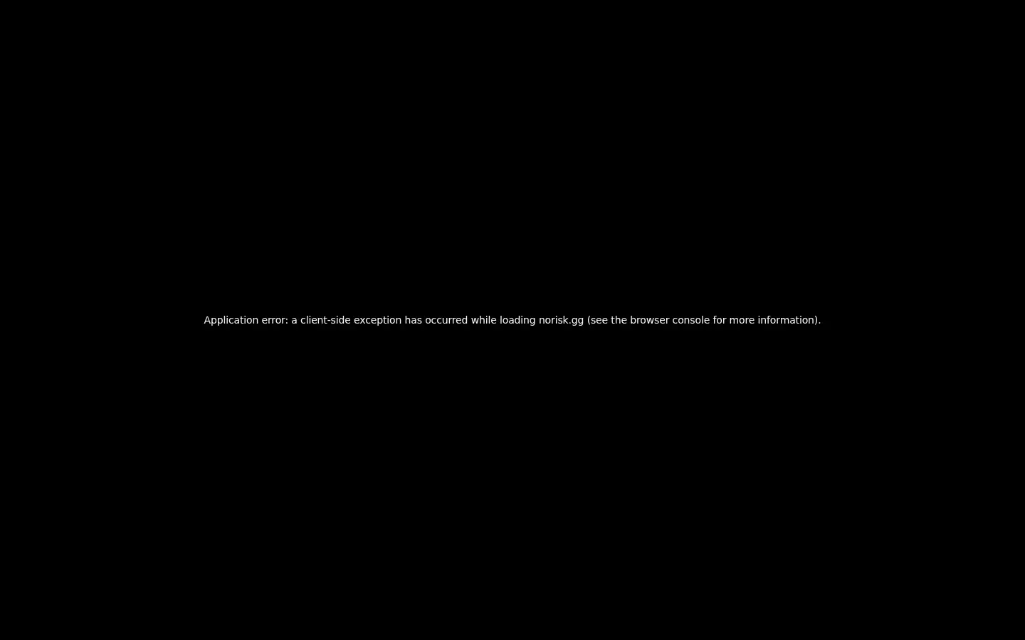 Screenshot of norisk.gg