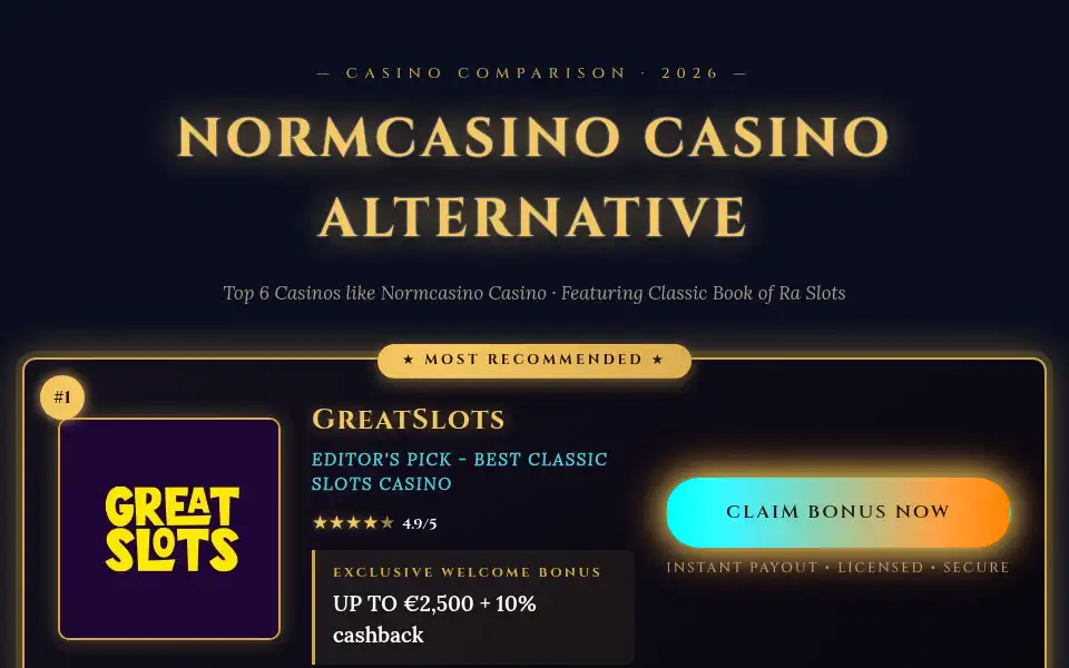 Screenshot of normcasino.net