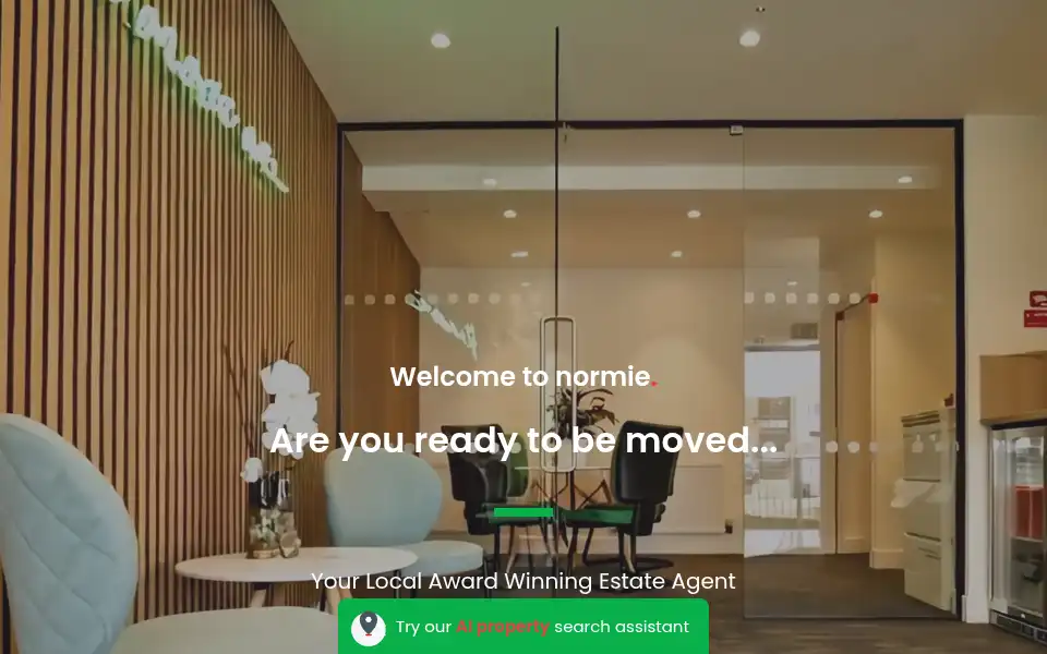 Screenshot of normie.co.uk