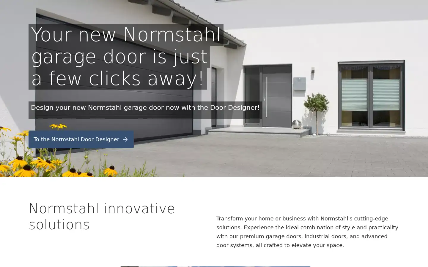 Screenshot of normstahl.com