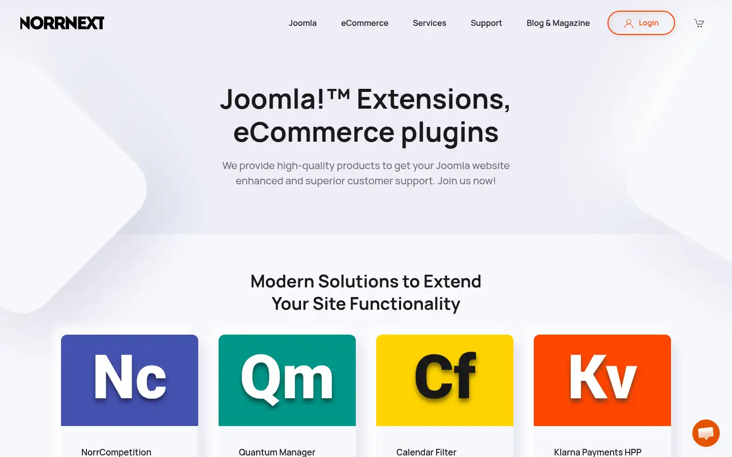 Screenshot of norrnext.com
