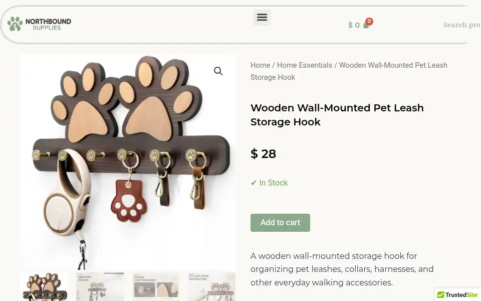 Screenshot of northboundsupplies.com