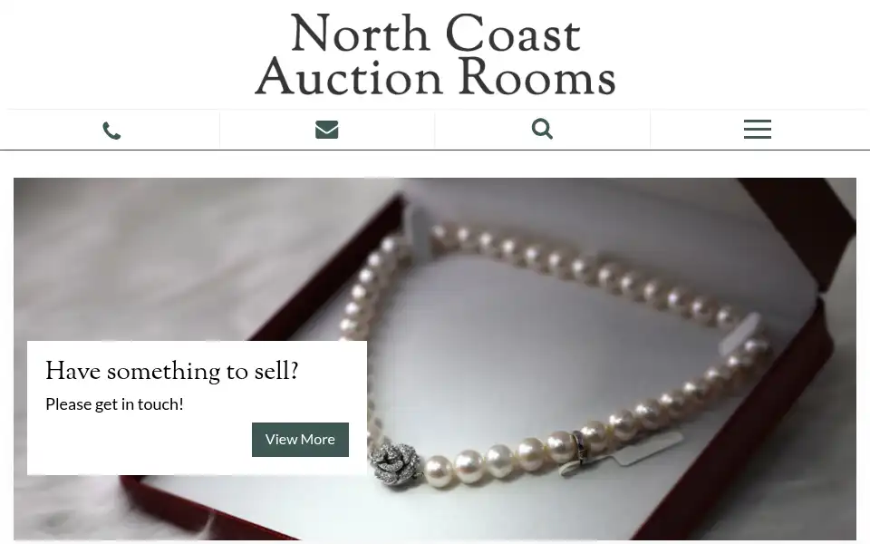 Screenshot of northcoastauctionrooms.com