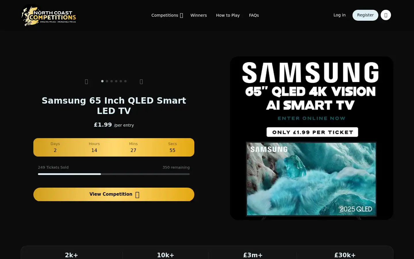 Screenshot of northcoastcomps.co.uk