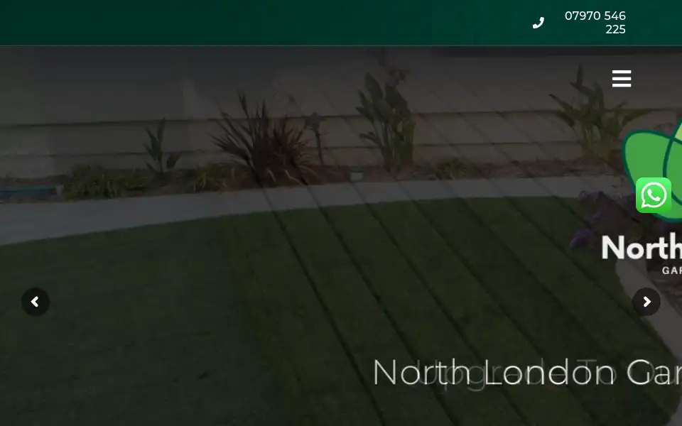 Screenshot of northlondongardensltd.co.uk