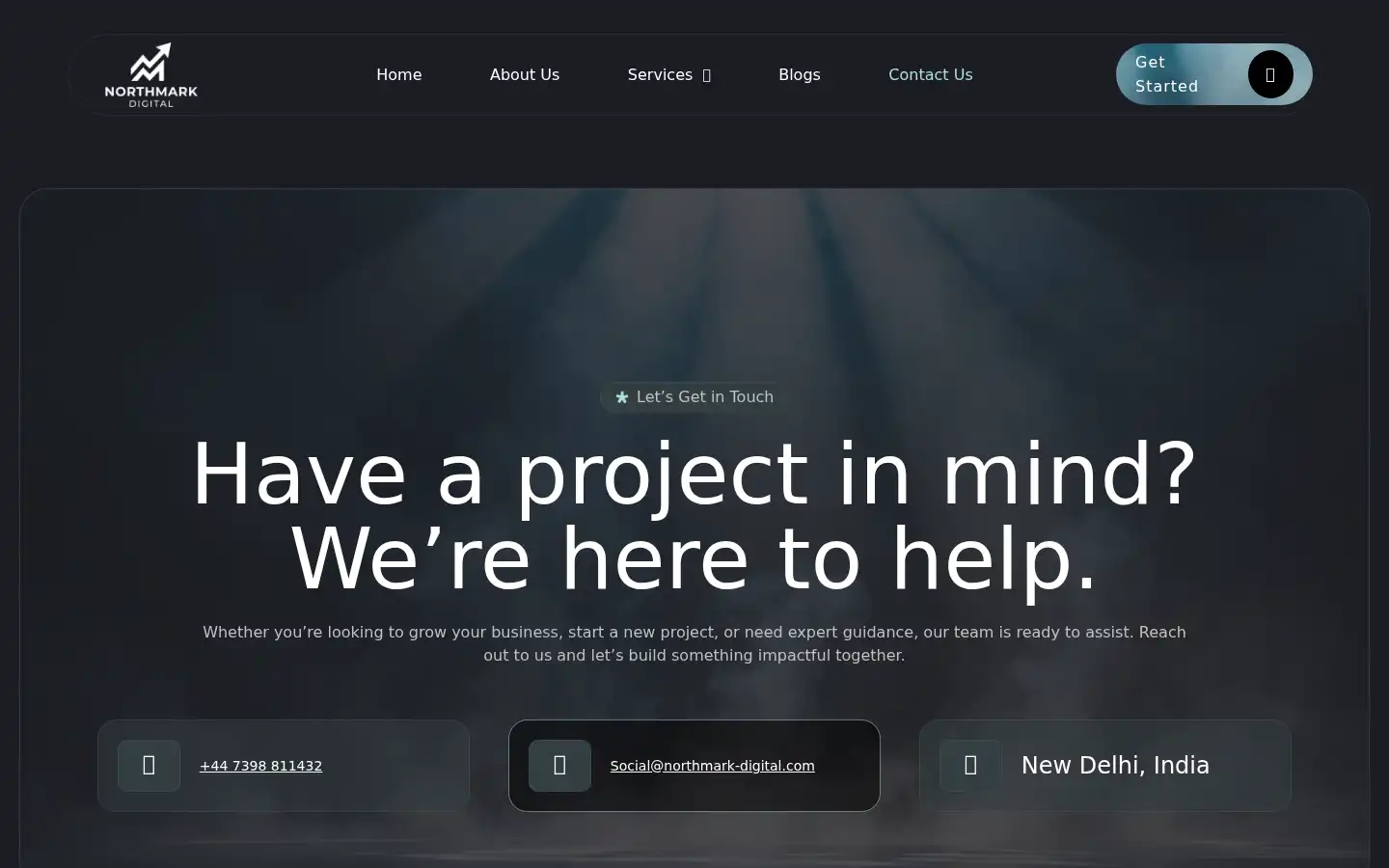 Screenshot of northmark-digital.com