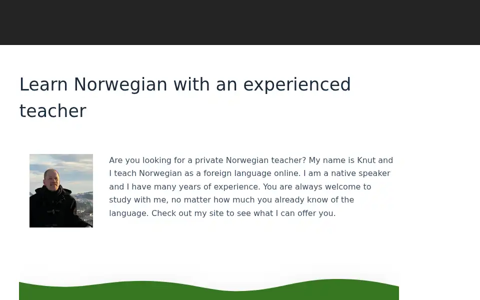 Screenshot of norwegian.online