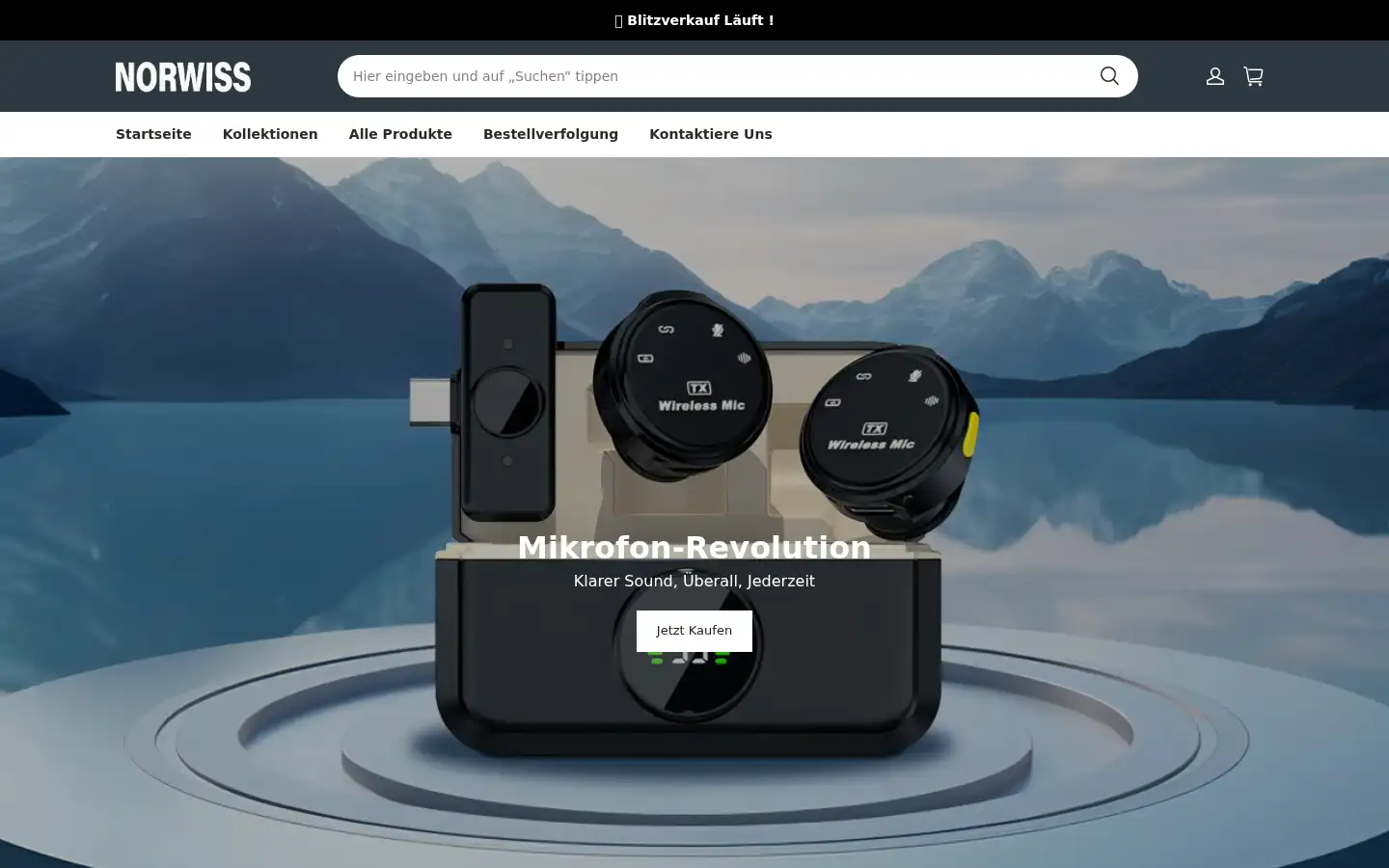 Screenshot of norwiss.de