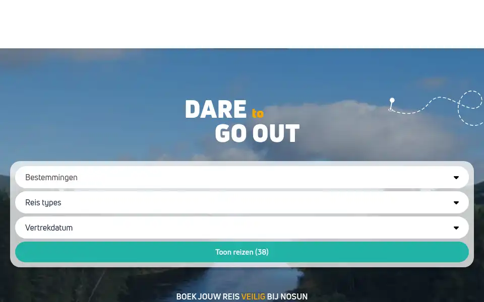 Screenshot of nosun.nl