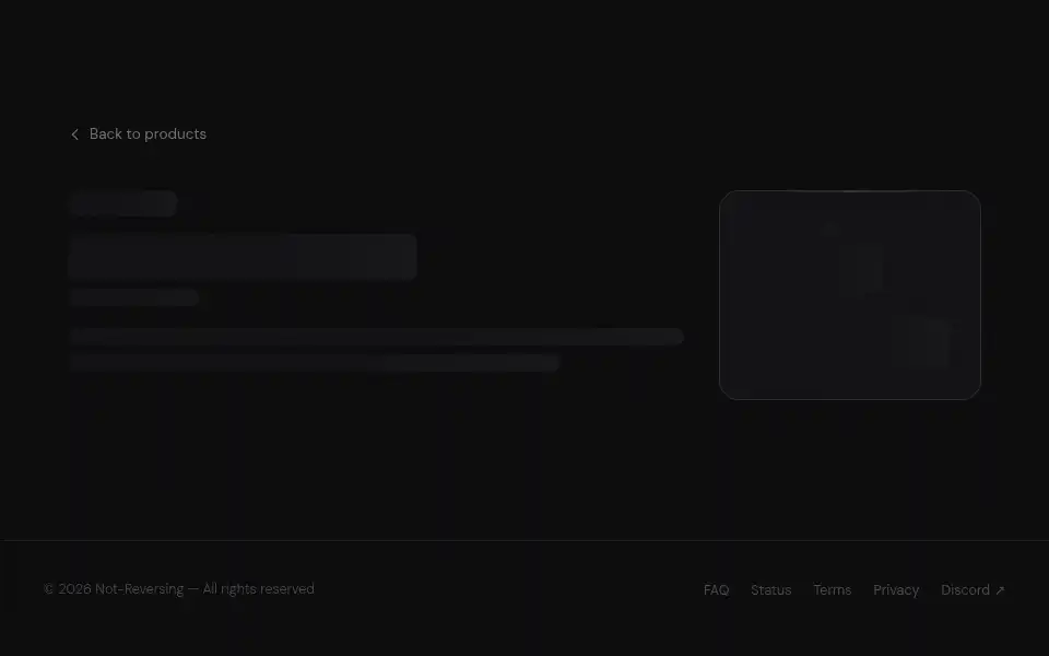 Screenshot of not-reversing.com