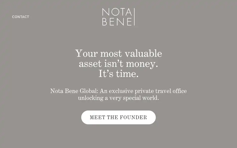 Screenshot of notabeneglobal.com