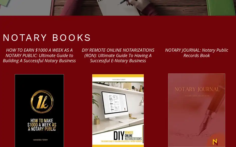 Screenshot of notary2notary.com
