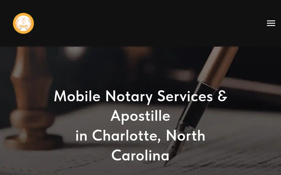 Screenshot of notarypublic24.online