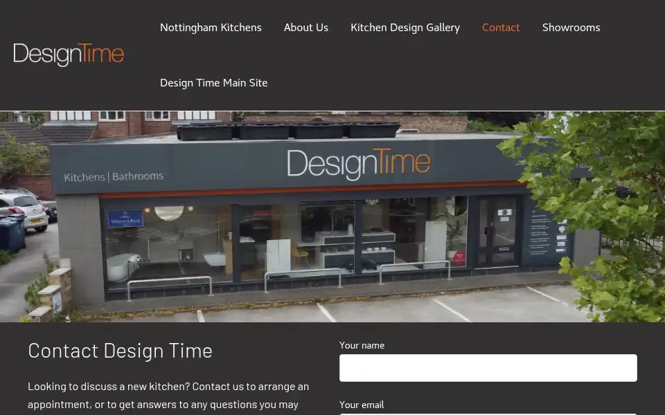 Screenshot of nottingham-kitchens.co.uk