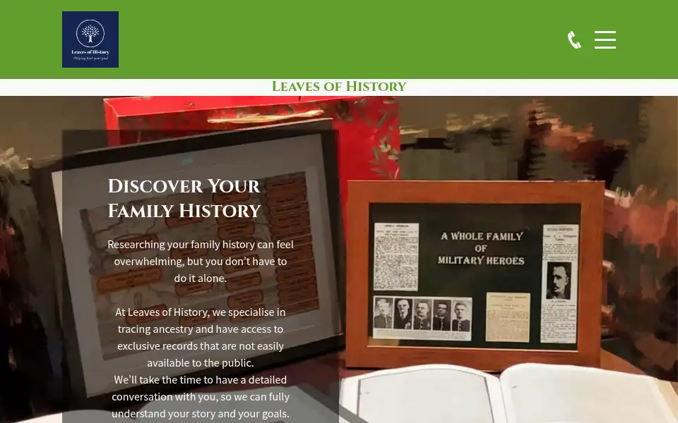 Screenshot of nottshistory.co.uk
