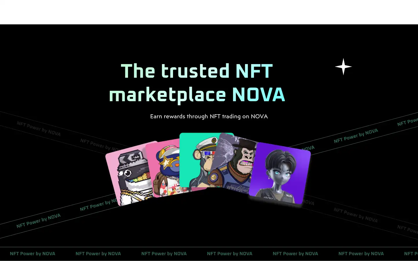 Screenshot of novanft.xyz