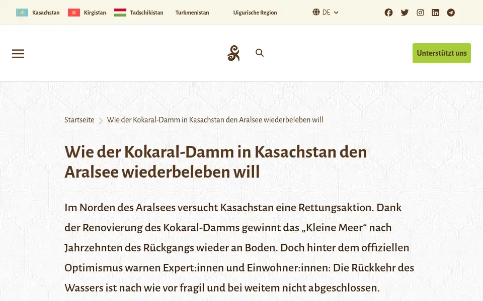 Screenshot of novastan.org