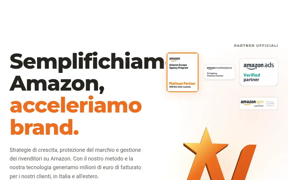 Screenshot of novazon.it