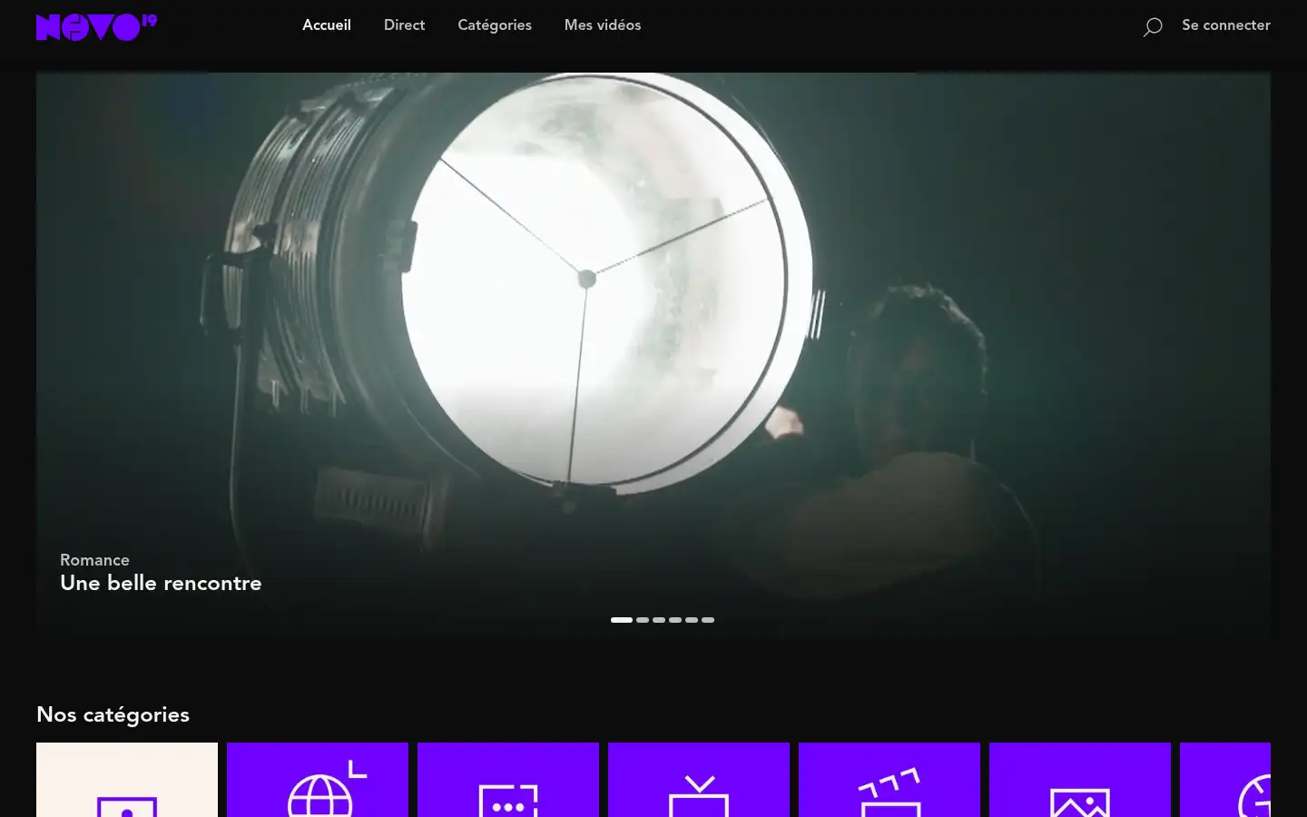 Screenshot of novo19.fr