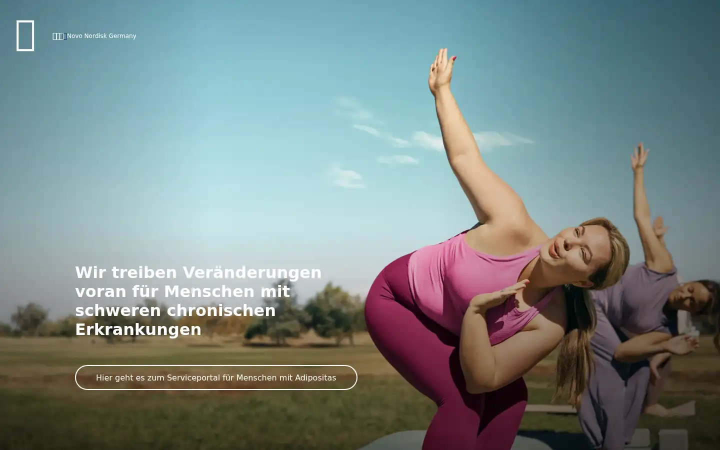 Screenshot of novonordisk.de