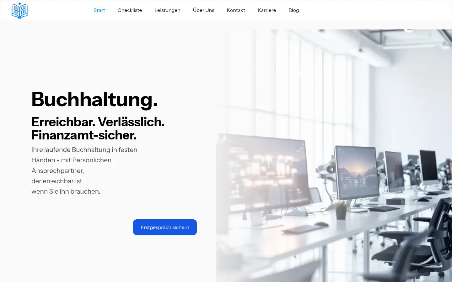 Screenshot of novumbuchhaltung.de