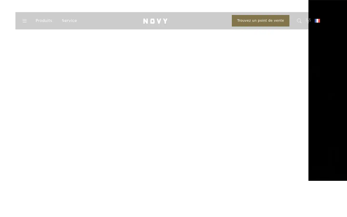 Screenshot of novy.com