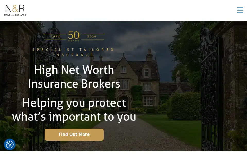 Screenshot of nowellandrichards.co.uk