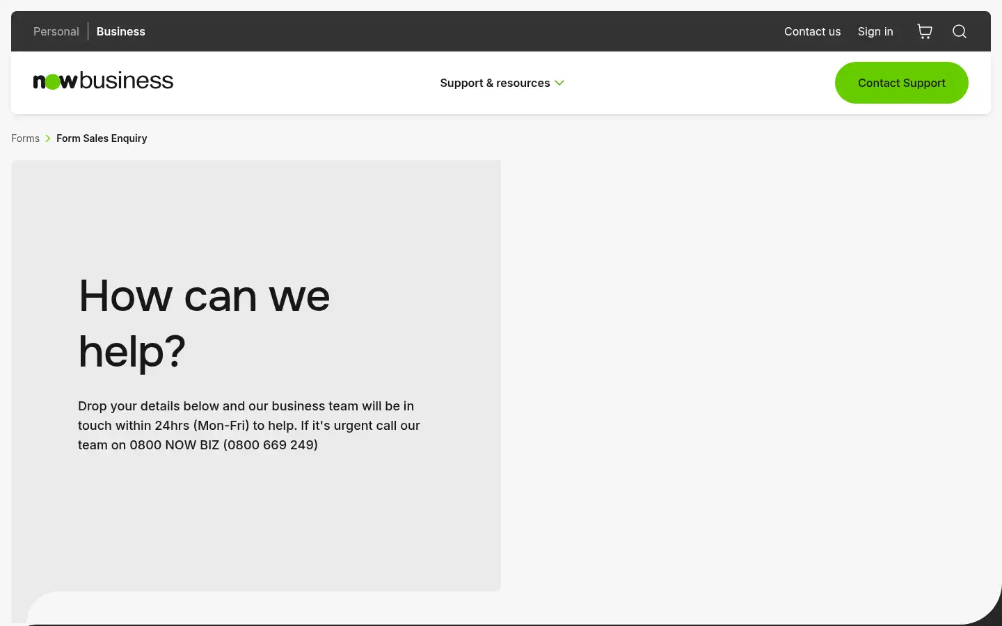 Screenshot of nownz.co.nz