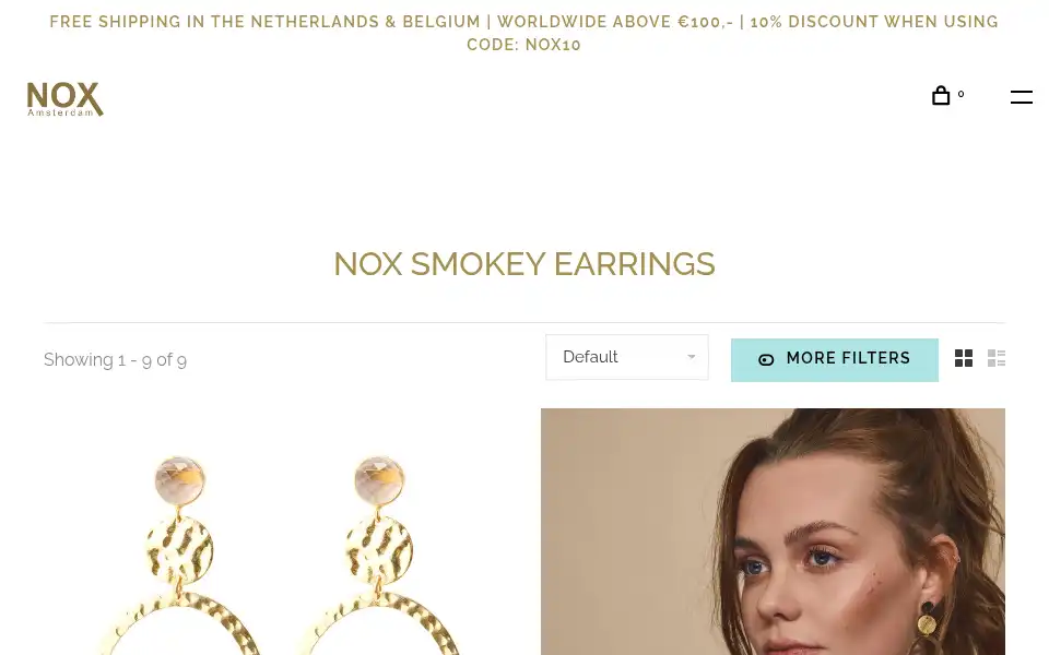 Screenshot of noxamsterdam.com
