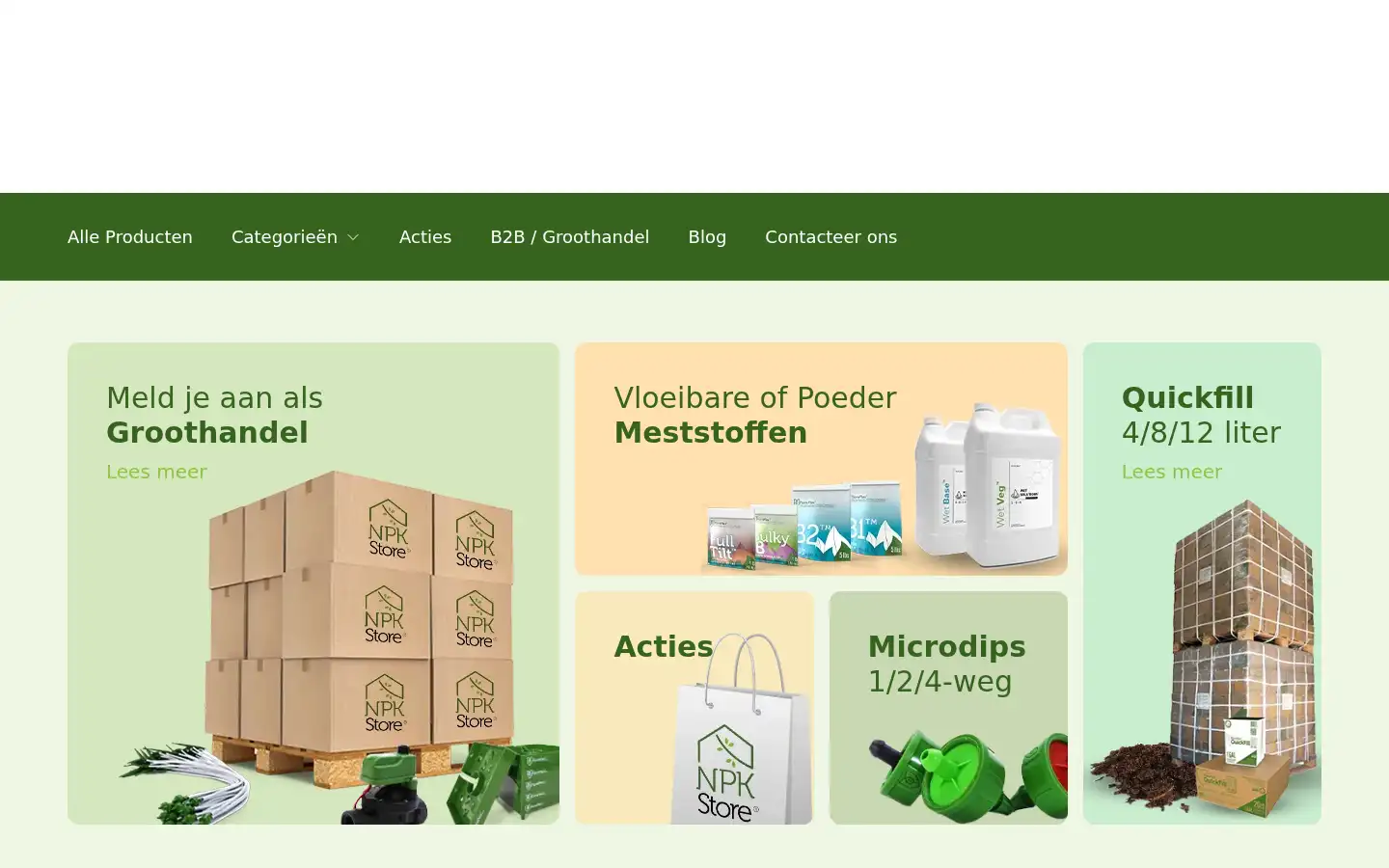 Screenshot of npkstore.nl