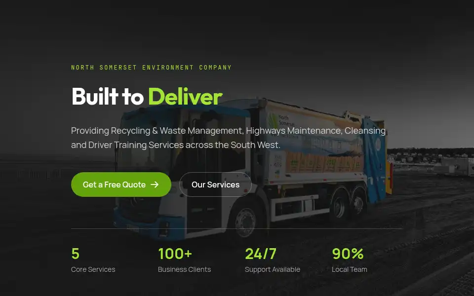 Screenshot of nsecltd.co.uk