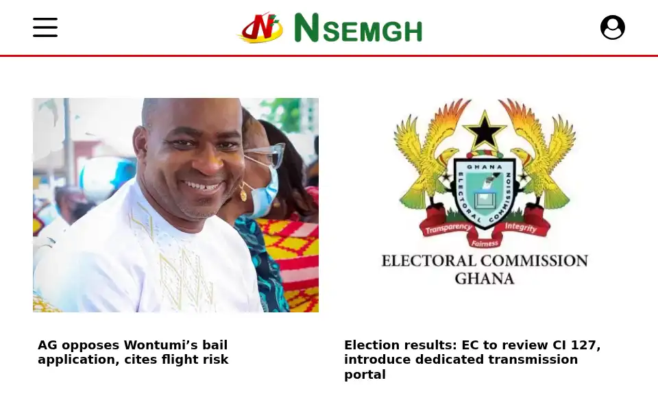 Screenshot of nsemgh.com