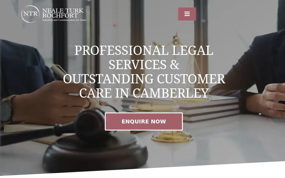 Screenshot of ntrochfortsolicitors.co.uk