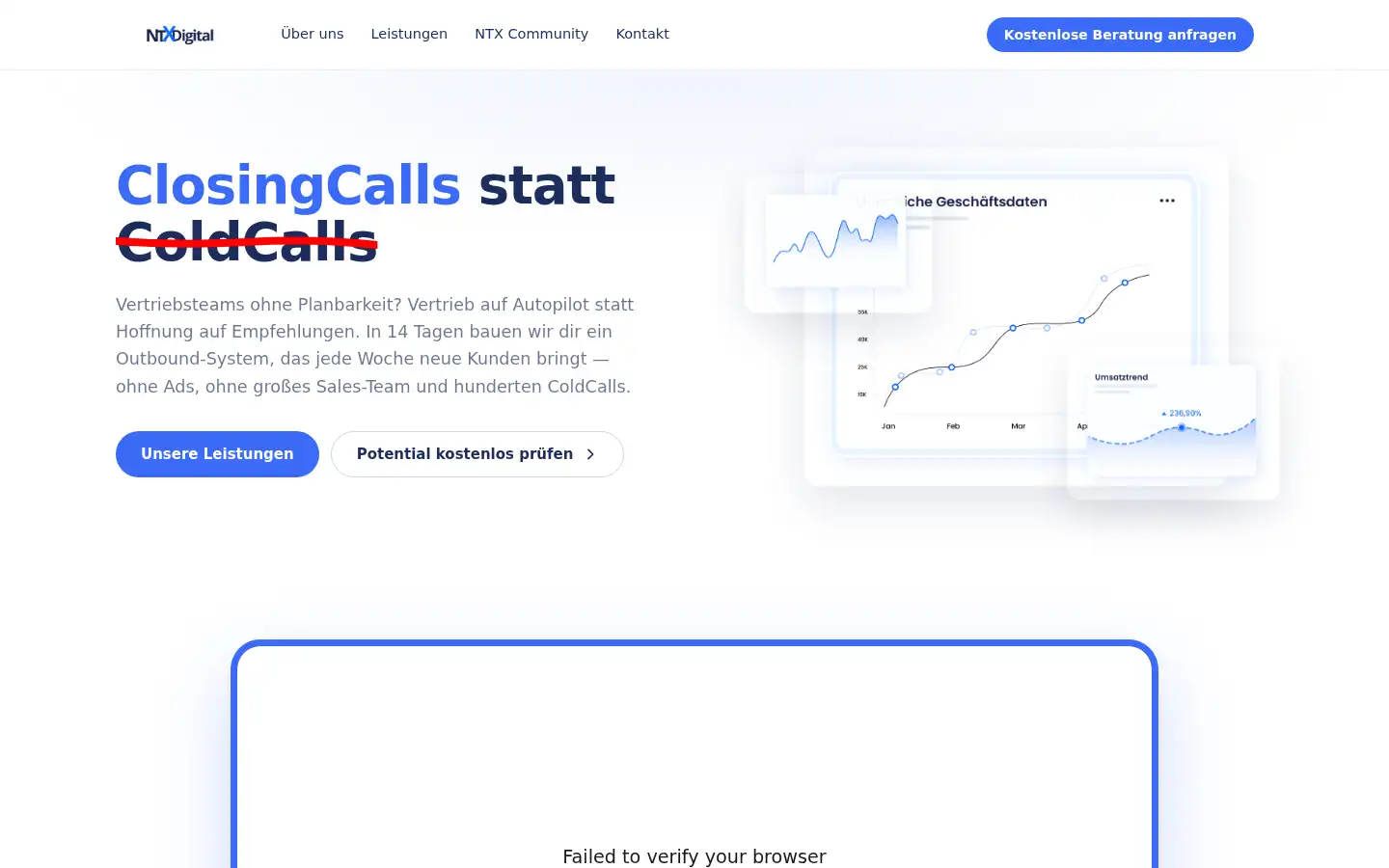 Screenshot of ntxdigital.de