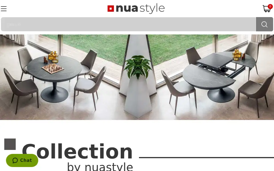 Screenshot of nuastyle.com