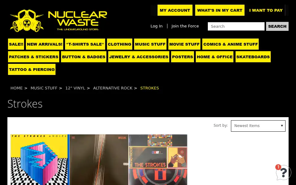 Screenshot of nuclearwasteunderground.com
