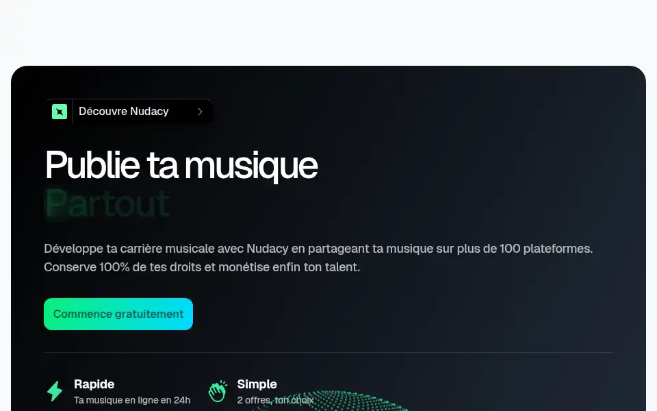 Screenshot of nudacy-records.com
