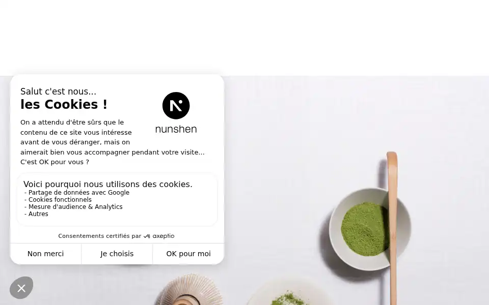 Screenshot of nunshen.com