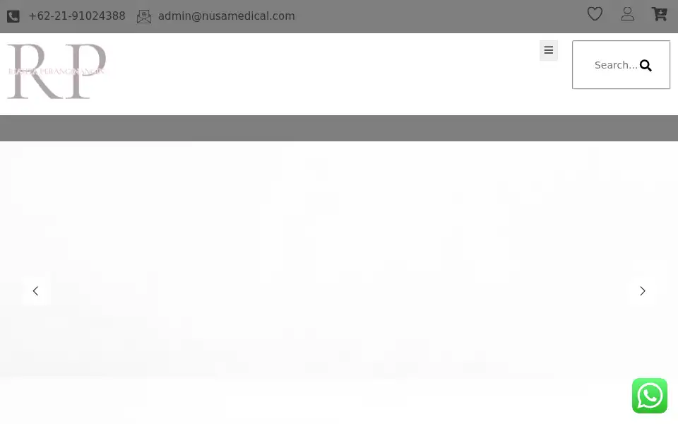 Screenshot of nusamedical.com