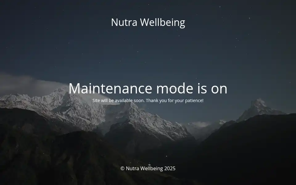 Screenshot of nutrawellbeing.co.uk