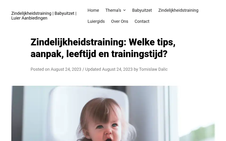 Screenshot of nutur.nl