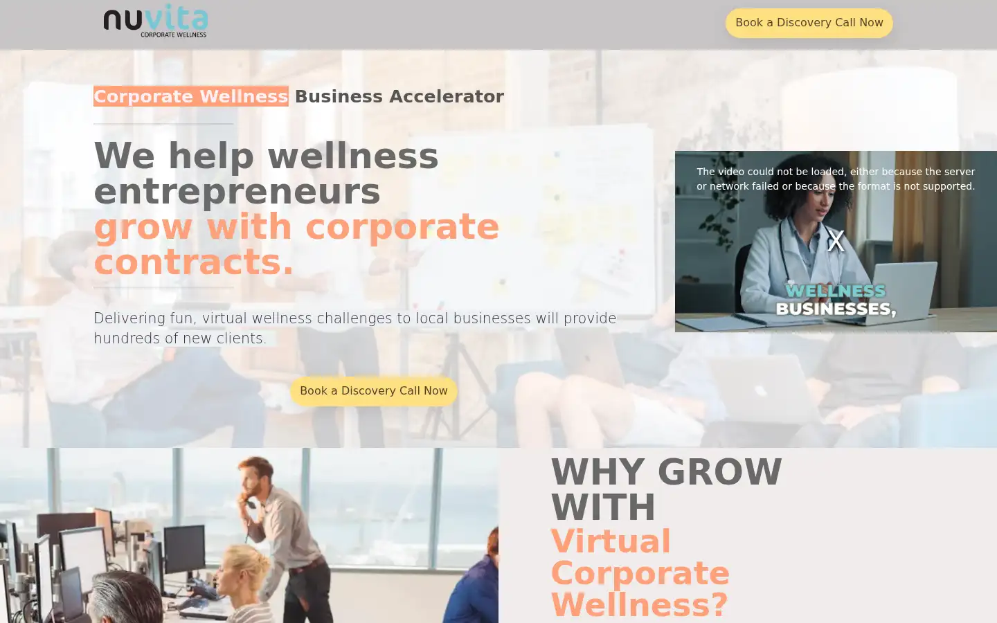 Screenshot of nuvita.org