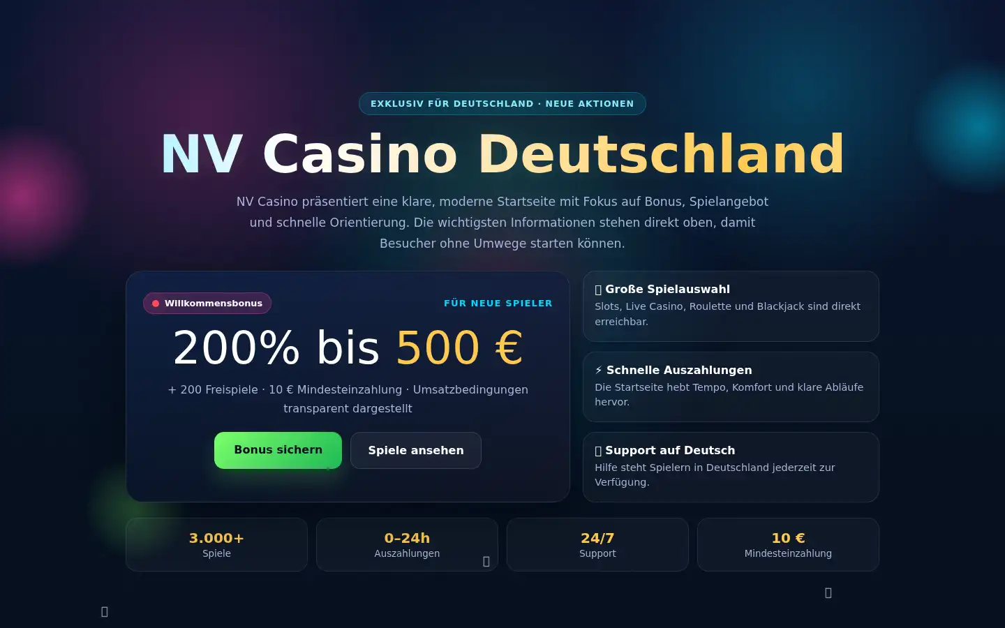 Screenshot of nv-casino-bet.com