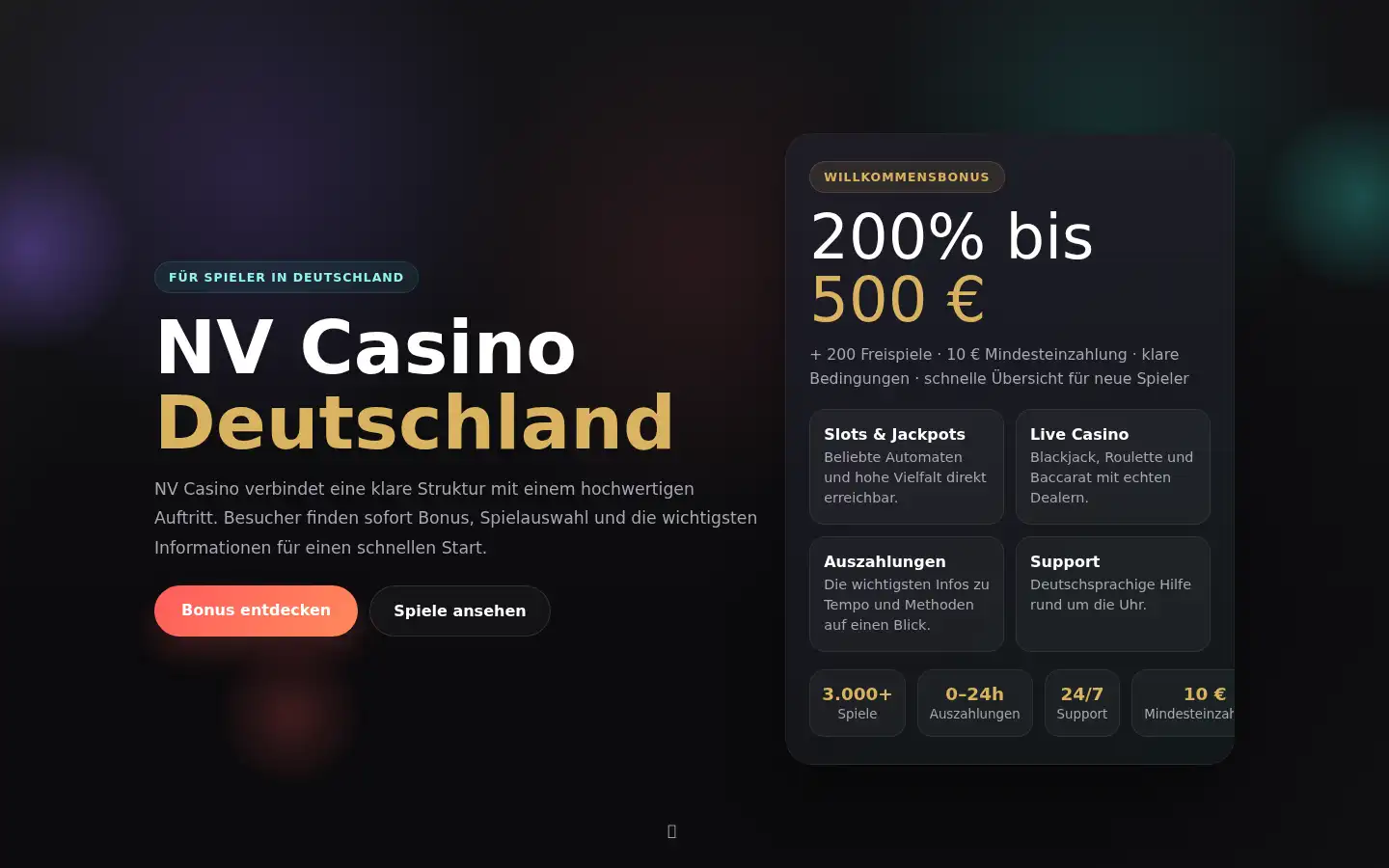 Screenshot of nv-casino-site.xyz