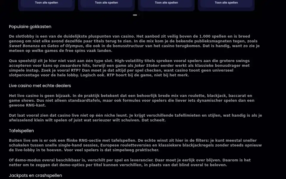 Screenshot of nvcasino.cyou