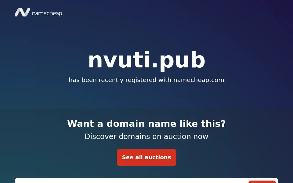 Screenshot of nvuti.pub